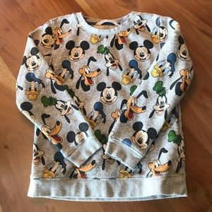 Mickey, Pluto and Donald duck sweater